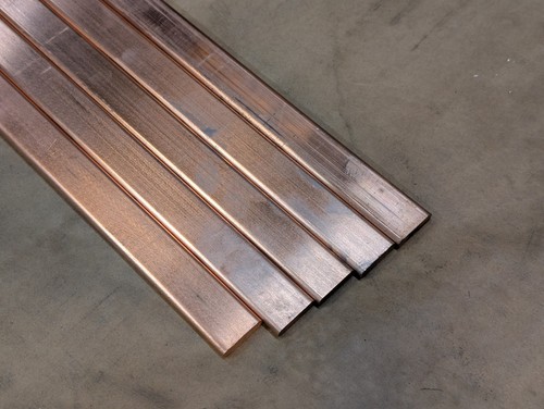 C110 copper bus bar flat - c110,