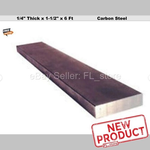 Steel flat bar - 1/4", stock