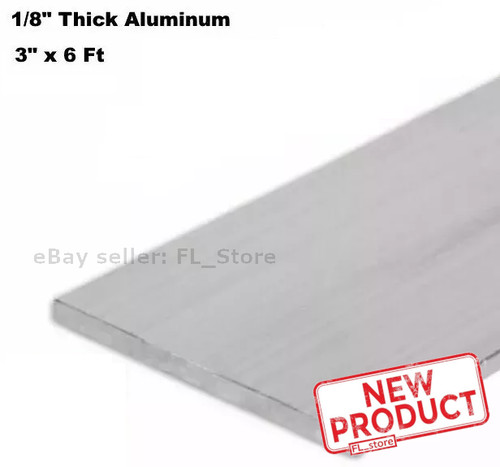 Thick aluminum bar flat - thick,